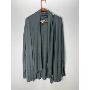 Athleta  women’s  Soft Cardigan Open  Front Olive Tensel modal oversized S